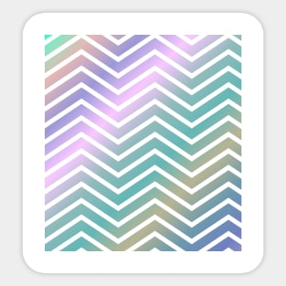 Chevron Pattern 33 Sticker